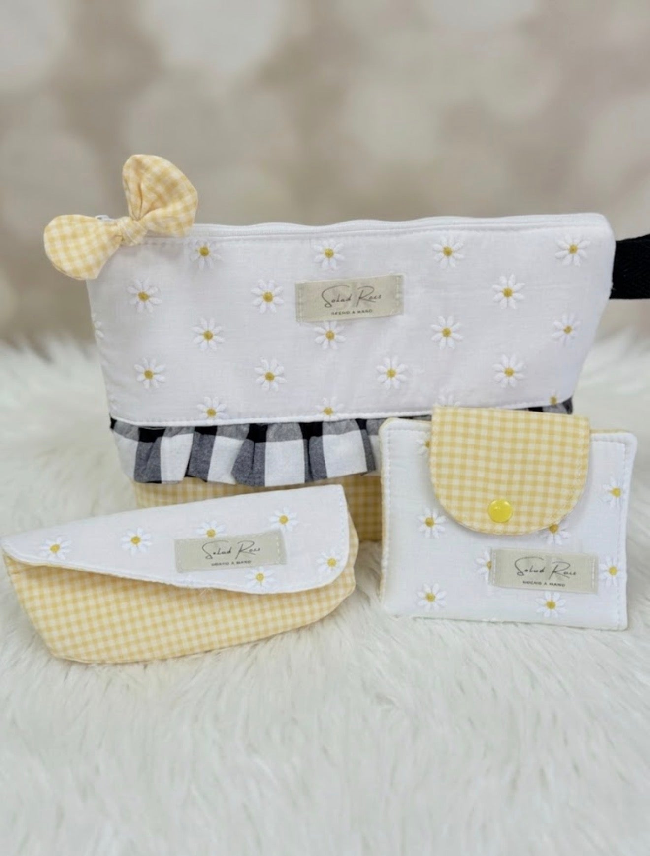 Pack "Esenciales de Bolso" Artesanal – Colección Margarita