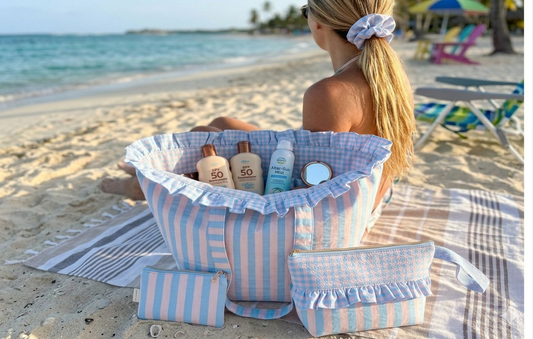 ⁠Pack Verano Completo: Bolso Tote, Neceser, Monedero y Coletero de Regalo⁠ (copia)