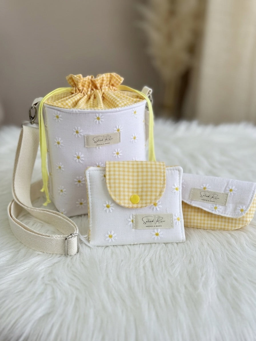 Pack "Esenciales de Bolso" Artesanal – Colección Margarita