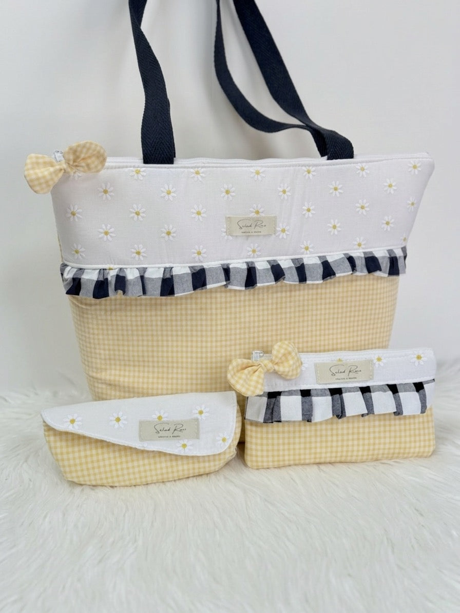 Pack "Esenciales de Bolso" Artesanal – Colección Margarita