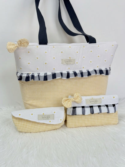 Pack "Esenciales de Bolso" Artesanal – Colección Margarita