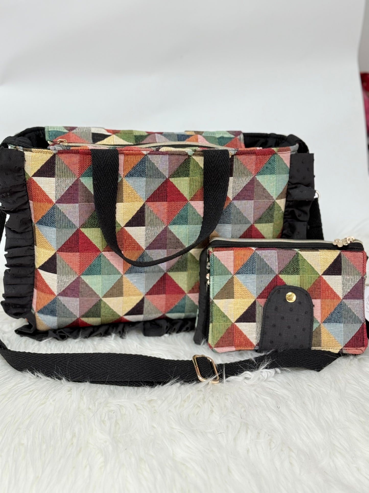 Bolso Coquette de mano y bandolera