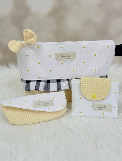 Pack "Esenciales de Bolso" Artesanal – Colección Margarita