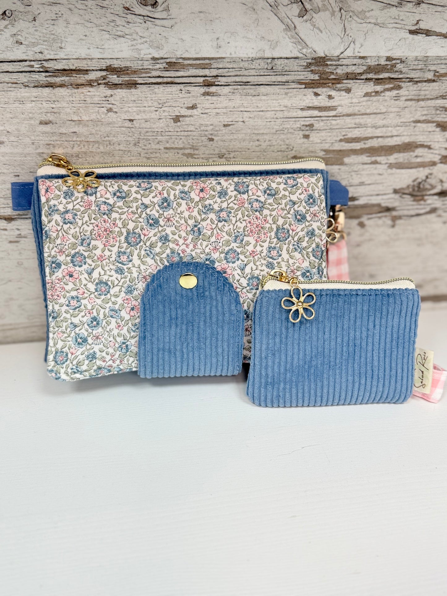 Monedero Florencia Artesanal / Cartera de Tela Hecha a Mano en España