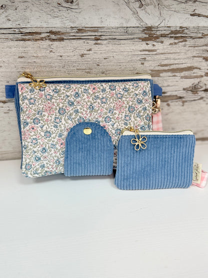 Monedero Florencia Artesanal / Cartera de Tela Hecha a Mano en España