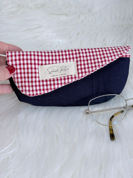 Funda de gafas acolchada hecha a mano /Varios estampados