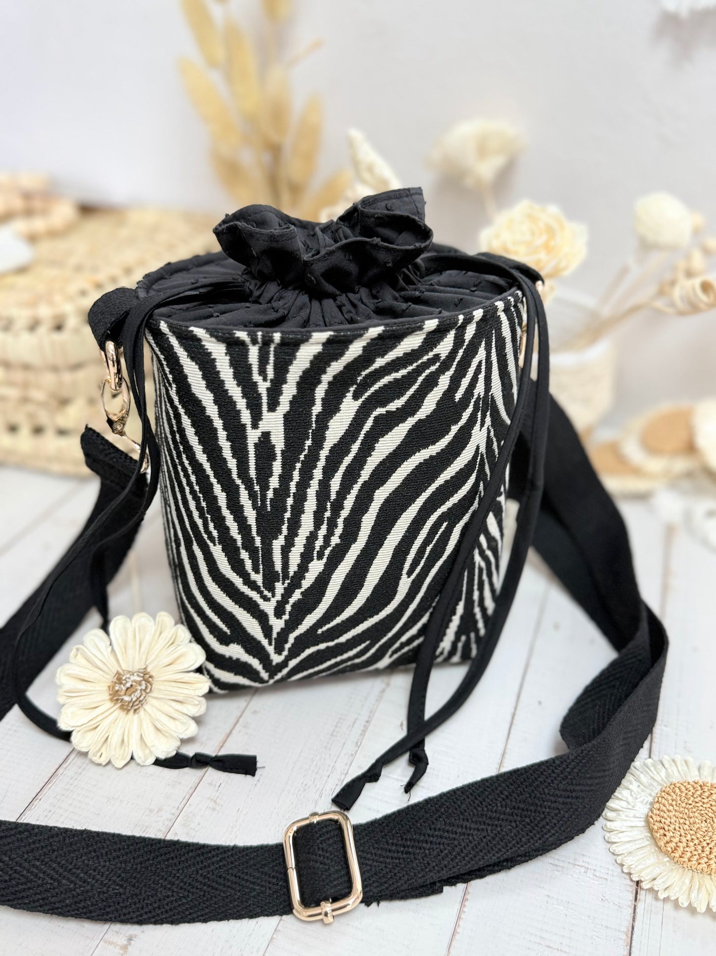 Bolso bombonera hecho a mano