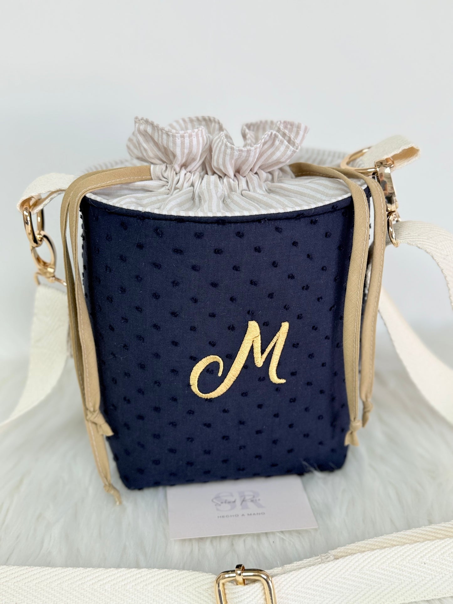 Bolso bombonera hecho a mano