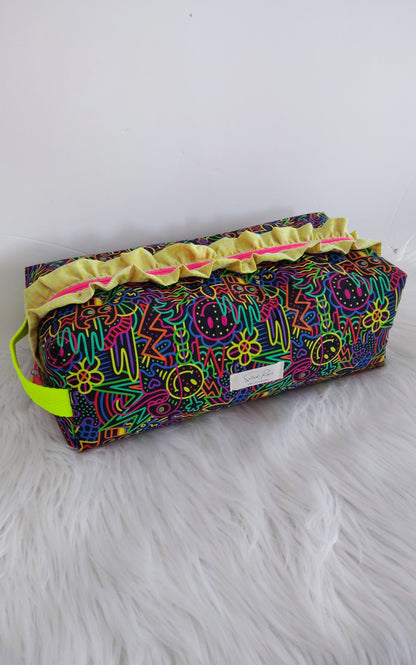 Funda Neceser Acolchada para Secador y Moldeador de Pelo tipo Dyson | Hecha a Mano